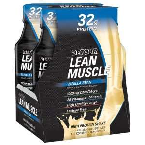 Detour   Detour Lean Muscle Vanilla Bean Protein Shake, 4 drinks