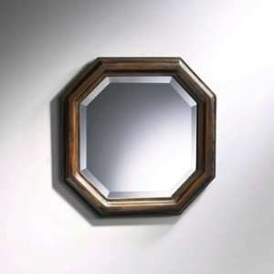 Cyan Lighting 01530 Moda Octagon Mirror, Vintage Burnish Finish with 