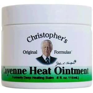  Cayenne Heat Ointment 4 oz.   Dr. Christophers Health 