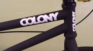 Colony Descendent BMX Bike 2011 Matte Black & Gold New  