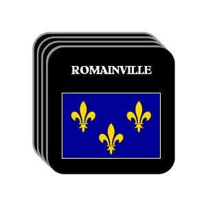  Ile de France   ROMAINVILLE Set of 4 Mini Mousepad 