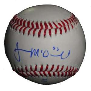  James McDonald Autographed ROLB Baseball, Pittsburgh 
