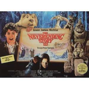  The Never Ending Story III   Movie Poster   12 x 16 