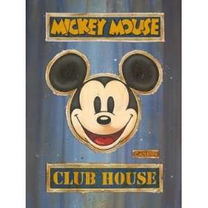  Mickey Mouse Club House Lot2   Disney Fine Art Giclee by 