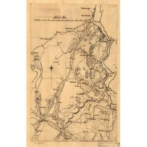  1779 map of Rockland & Orange County New York