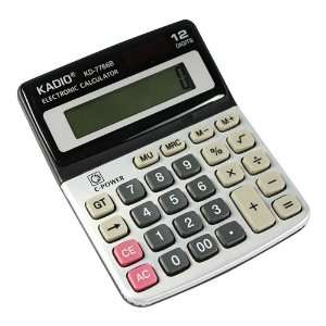    New Electronic Caculator Calculating Machine 12 Digits Electronics