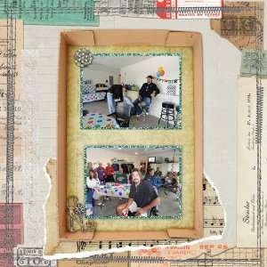  Digital Scrapbooking Kit: Stitched Papers by Altered 