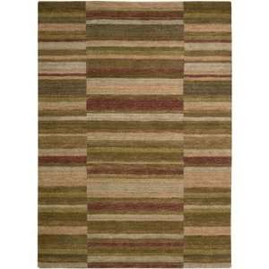  Brown Contemporary Rug Size: 8 x 11 Rectangle: Furniture & Decor