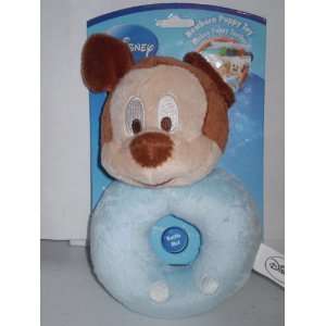  Disney Mickey Mouse Plush Newborn PUPPY Teether Rattle Toy 