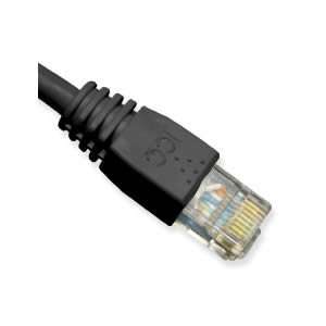  Patch Cord, CAT6 Booted, 25   Black (ICC ICPCSK25BK 