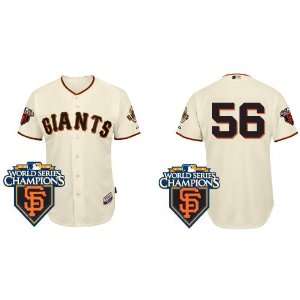  San Francisco Giants #56 Andres Torres Cream 2011 MLB 