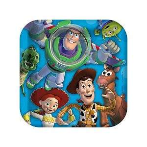  Toy Story 3 Dinner Plates Package of 8 Toys & Games