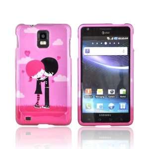  Pink Emo Love Hard Plastic Case Cover For Samsung Infuse 
