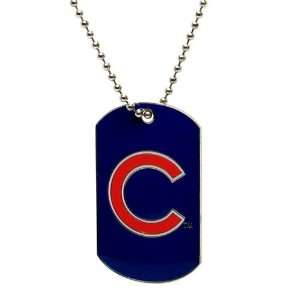  Chicago Cubs   MLB Enameled Logo Dog Tag Necklace Sports 