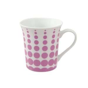 Tracey Porter 0701286 Pink Dots Mug   Pack of 4:  Kitchen 