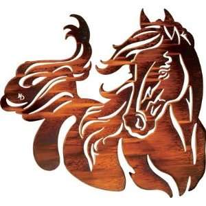  21 Windy (Horse) Metal Wall Art