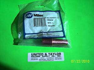 Miller Electric HD 1/2 Copper Nozzle. Part #209036  