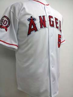   Angeles Anaheim Angels #5 ALBERT PUJOLS Home Team Patch Jersey  