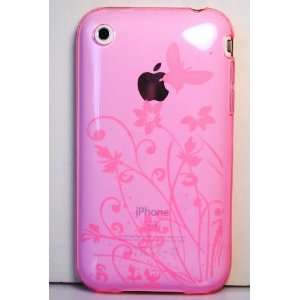   Garden Crystal Soft Skin Candy Silicone Case for Apple Iphone 3g 3gs