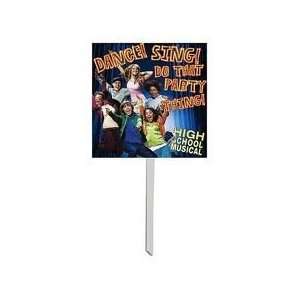 High School Musical Party Yard Sign: Kitchen & Dining