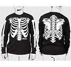 Misfits Glow In The Dark Skeleton Long Sleeve Shirt SM, MD, LG, XL 