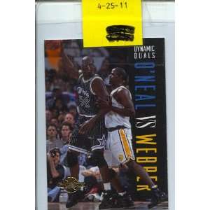   Premium #187 Chris Webber DD/Shaquille ONeal Sports Collectibles