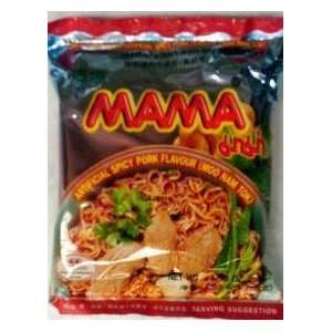 Mama Artificial Spicy Pork Flavour  Moo Nam Tok  (Thai Noodle)  