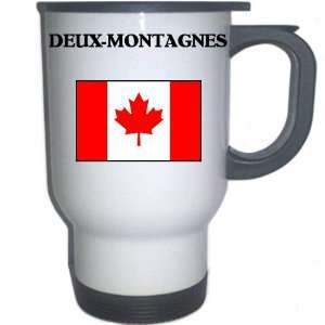  Canada   DEUX MONTAGNES White Stainless Steel Mug 