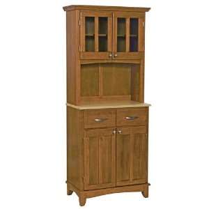 Home Styles Cottage Oak Buffet with Natural Wood Top and 2 