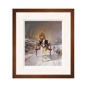  A Winters Drive Framed Giclee Print: Home & Kitchen