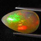 05CTS EXCELLENT MULTI COLOR PIN FIRE NATURAL RARE WELO SOLID OPAL 