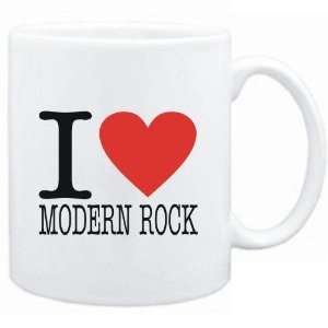  Mug White  I LOVE Modern Rock  Music: Sports & Outdoors