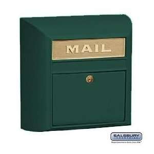  Modern Mailbox   Plain Door   Green