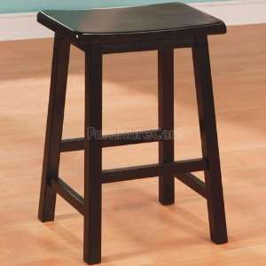  Coaster Furniture Yates 24 inch Barstool (Set of 2) (Black 