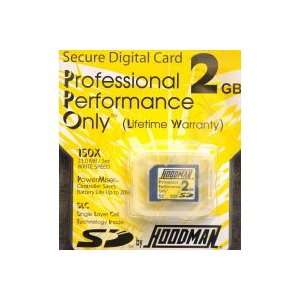  NEW Hoodman 2GB Secure Digital PPO Card Electronics