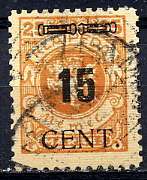 MEMEL (Lithuanian Occ) 1923 (May) 15 cent/25Mk used  