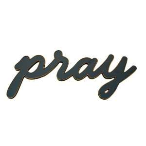  Wood Sign Decor for Home or Business Word PRAY 