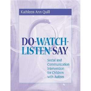  Do Watch Listen Say Social and Communication Intervention 