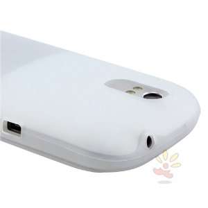  For HTC Amaze 4G Skin Case , Clear White Cell Phones 