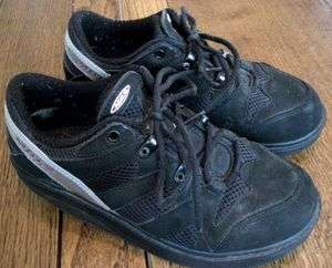 MBT Sport Black Walking Shoes Mens Size 6 Womens Size 8  