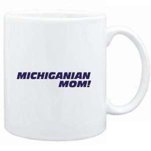  Mug White  Michiganian MOM Usa States