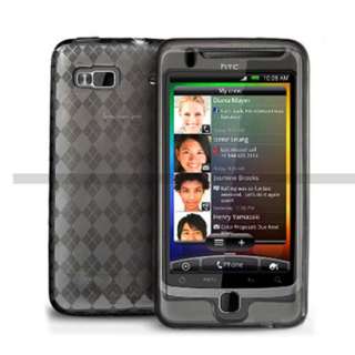 Gray TPU Silicone Case Cover F HTC Desire Z T MOBILE G2  