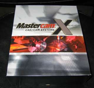 MASTERCAM X2 CAD/CAM SYSTEMS MANUALS/REFERENCE CARD/ETC  