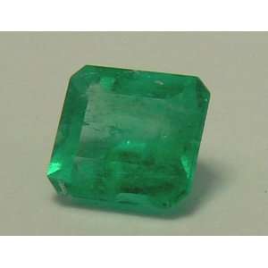  1.68cts Loose Natural Colombian Emerald ~ Emerald Cut 
