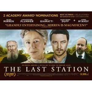 The Last Station Poster Movie UK (11 x 17 Inches   28cm x 