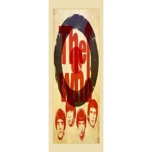  Magnetic Bookmark THE WHO (Group & Target Logo 