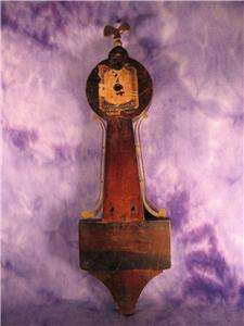 Antique Ingraham 8 Day Time Only Keywind Banjo Clock   Beautiful 