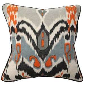  African Mod Ikat Print Pillow: Home & Kitchen
