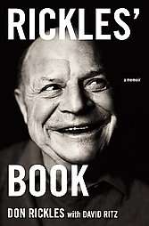 Rickles Book by David Ritz and Don Rickles 2007, Hardcover  