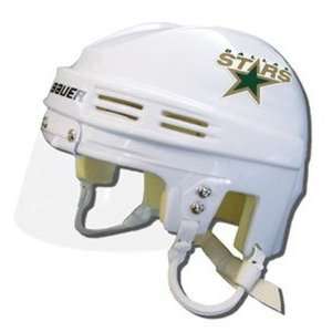 Dallas Stars White Mini Helmet 